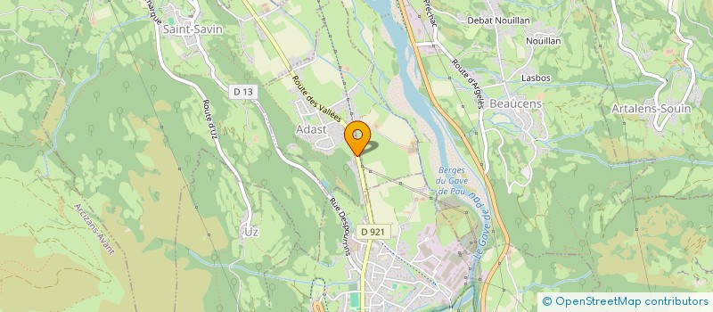 localisation de l'entreprise RENE TREY ET FILS  ADAST