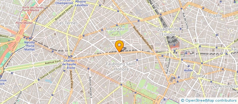 localisation de l'entreprise RENE VEYRAT FLEURISTE  PARIS