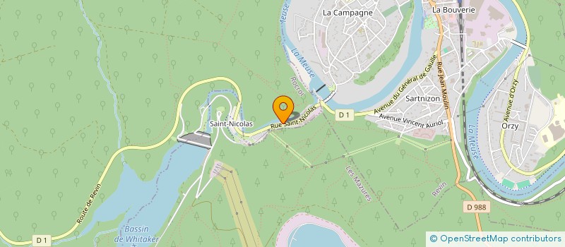 localisation de l'entreprise RENEAUX MATERIAUX à ROCROI