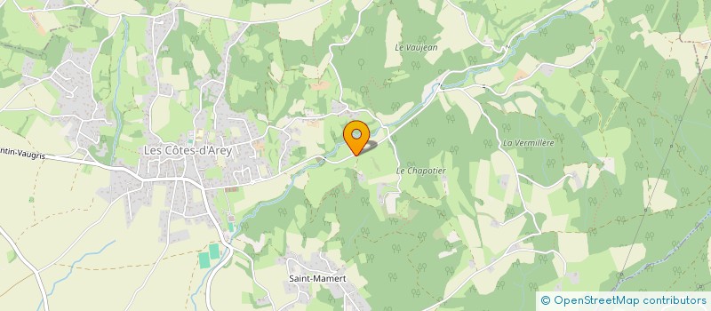 localisation de l'entreprise RENEBOU  LES COTES-D'AREY