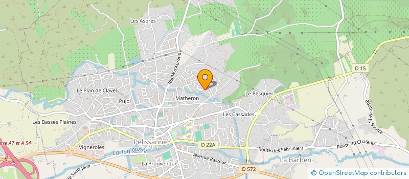 localisation de l'entreprise RENECATH GO  PELISSANNE