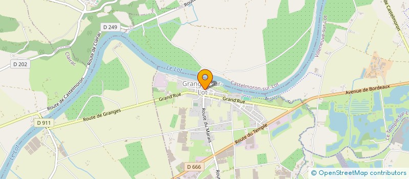 localisation de l'entreprise RENECO  GRANGES-SUR-LOT