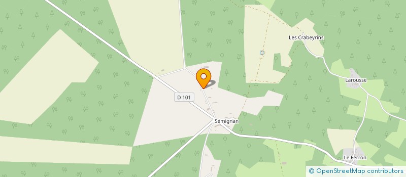 localisation de l'entreprise RENEDO  SAINT-LAURENT-MEDOC