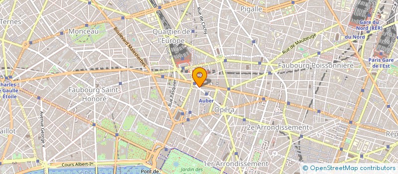 localisation de l'entreprise RENEE FARELL SA à PARIS
