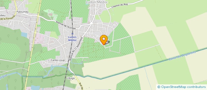 localisation de l'entreprise RENEGADES LEGACY VINTAGE  LUDON-MEDOC