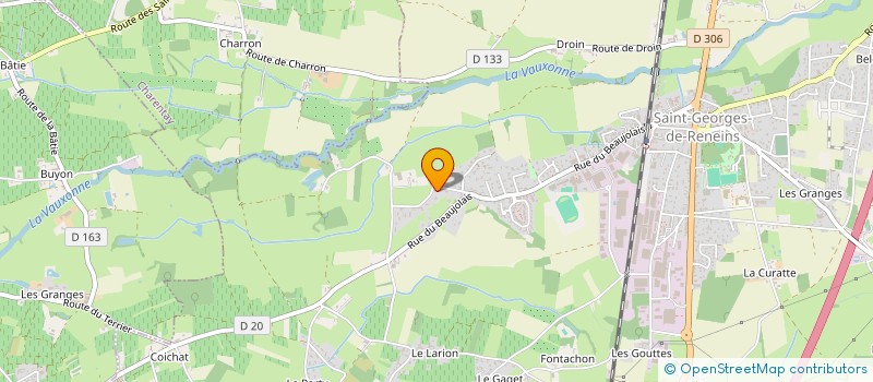 localisation de l'entreprise RENEINS BATIMENT  SAINT-GEORGES-DE-RENEINS