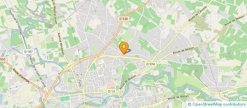 localisation de l'entreprise RENELLE  CARPENTRAS