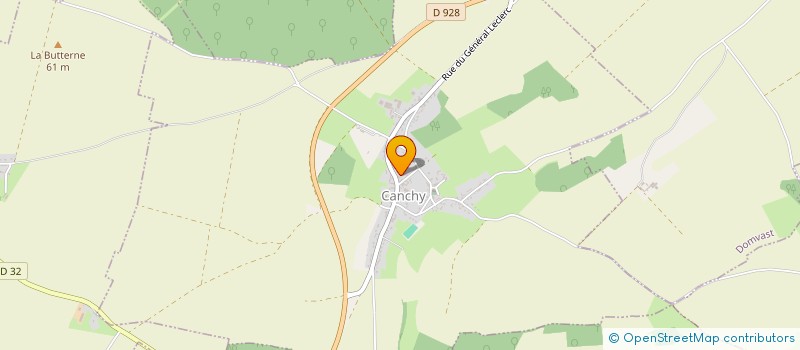 localisation de l'entreprise RENEO BATIMENT  CANCHY