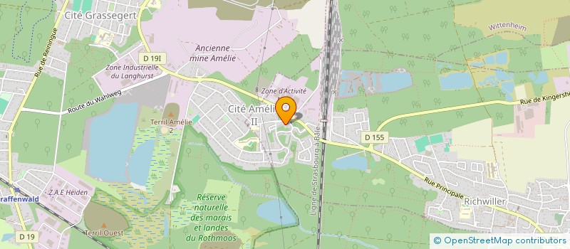 localisation de l'entreprise RENEO FRANCE  RICHWILLER