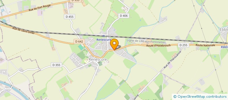 localisation de l'entreprise RENESCURE IMMO  RENESCURE