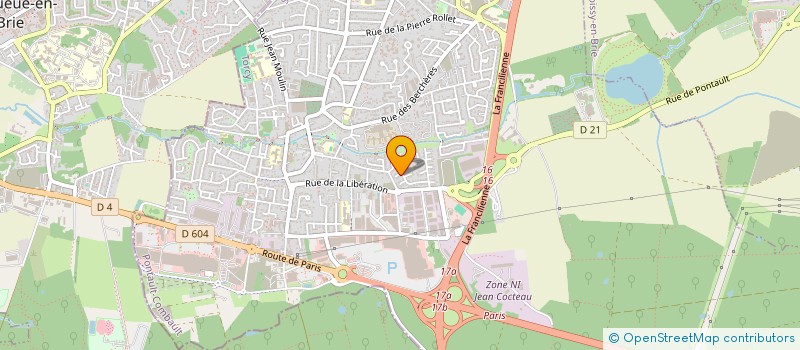 localisation de l'entreprise RENEWABLE ENERGY ET SERVICES à PONTAULT-COMBAULT