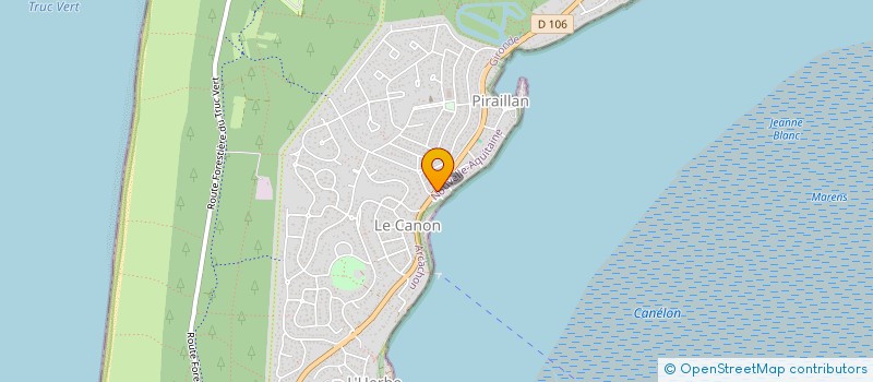 localisation de l'entreprise RENEWAL A.S.P. à LEGE-CAP-FERRET