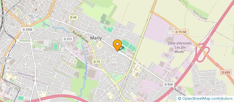 localisation de l'entreprise RENEX à MARLY