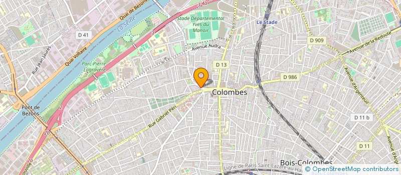localisation de l'entreprise RENFER VENANT à COLOMBES