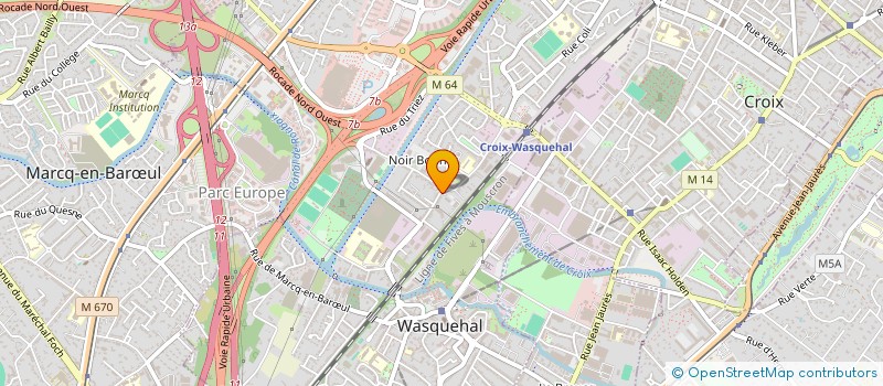 localisation de l'entreprise RENFORT COMMERCIAL à WASQUEHAL