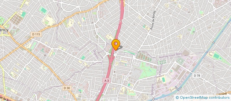 localisation de l'entreprise RENFORT SECURITE à AULNAY-SOUS-BOIS