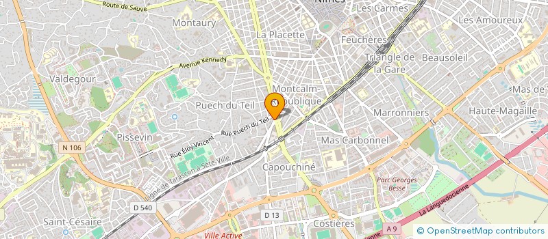 localisation de l'entreprise RENFOSANTE PILATES  NIMES