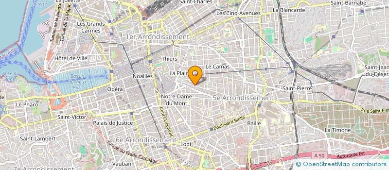 localisation de l'entreprise RENGGER BLEU METAL à MARSEILLE