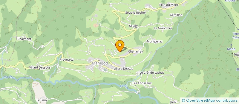 localisation de l'entreprise RENGIL K.K  MANIGOD