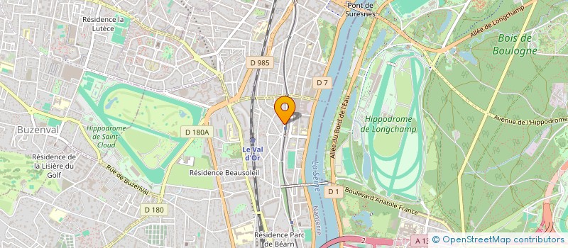 localisation de l'entreprise RENICENS à SAINT-CLOUD