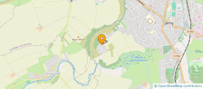 localisation de l'entreprise RENIEBLAS  JARNY