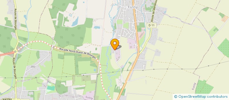 localisation de l'entreprise RENIER  FUSSY