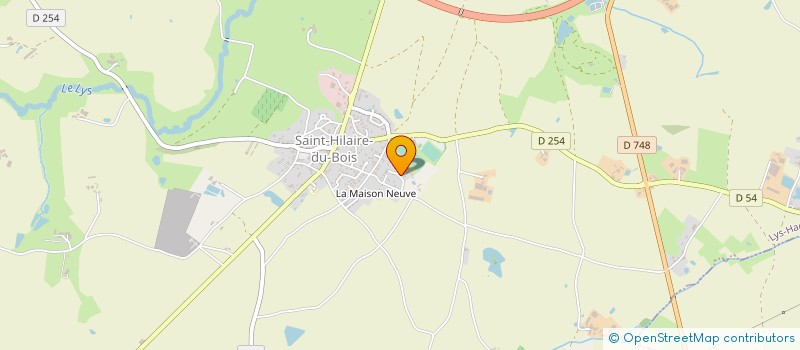 localisation de l'entreprise RENIER MANCEAU à LYS-HAUT-LAYON