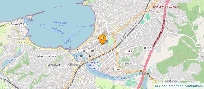 localisation de l'entreprise RENILY  SAINT-JEAN-DE-LUZ