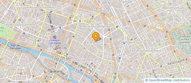 localisation de l'entreprise RENISE  PARIS