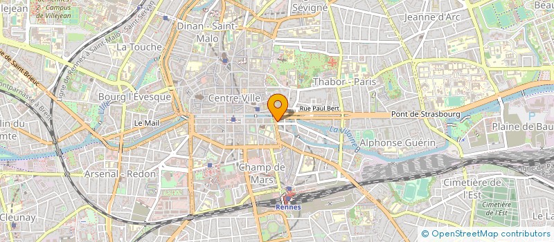 localisation de l'entreprise RENJANV à RENNES