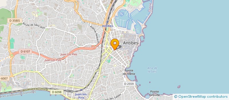 localisation de l'entreprise RENJOAK à ANTIBES
