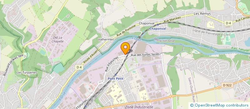 localisation de l'entreprise RENK FRANCE à SAINT-OUEN-L'AUMONE