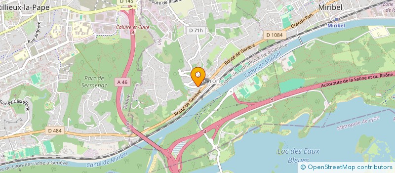 localisation de l'entreprise RENMIC  NEYRON