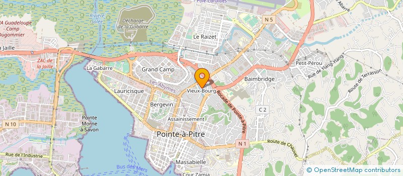 localisation de l'entreprise RENN' SPORT à LES ABYMES
