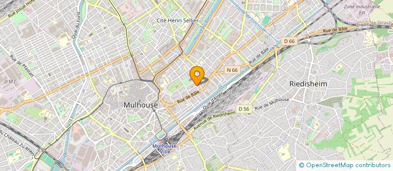 localisation de l'entreprise RENNA SALVATOR ET RENNA GUISEPPE  MULHOUSE