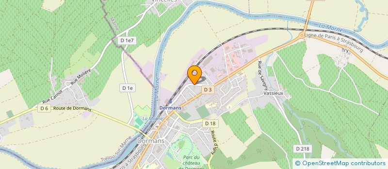 localisation de l'entreprise RENNEPONT OCCASIONS à DORMANS
