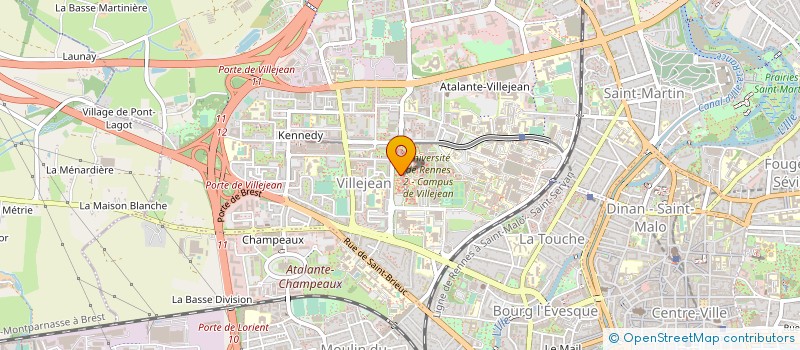 localisation de l'entreprise RENNES 2 TRADUCTION à RENNES