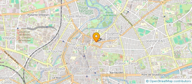 localisation de l'entreprise RENNES A DROITE !  RENNES