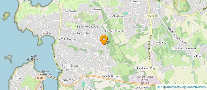 localisation de l'entreprise RENNES BORDEAUX  SAINT-BRIAC-SUR-MER