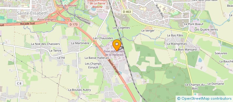 localisation de l'entreprise RENNES CLAIR MAINTENANCE à VERN-SUR-SEICHE