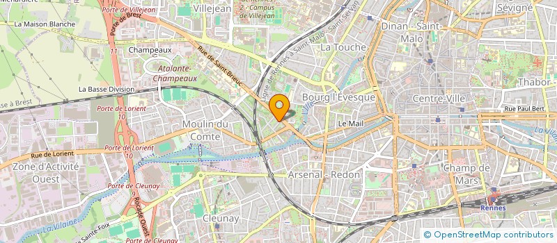 localisation de l'entreprise RENNES CRICKET ASSOCIATION  RENNES