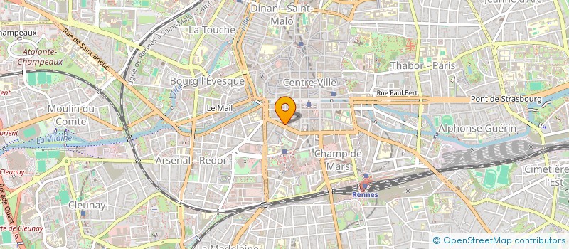 localisation de l'entreprise RENNES DREZEN  RENNES