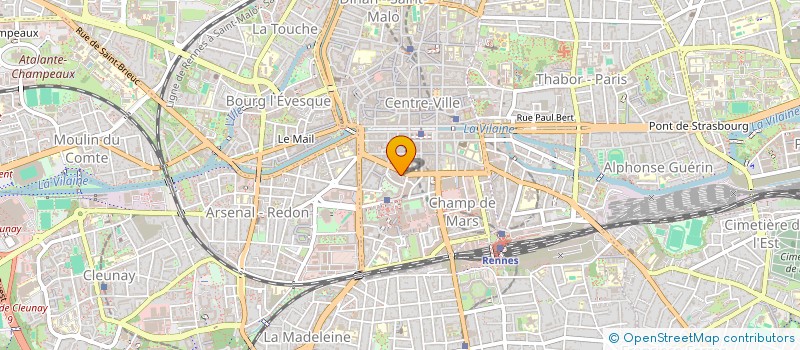 localisation de l'entreprise RENNES DUGUESCLIN  RENNES