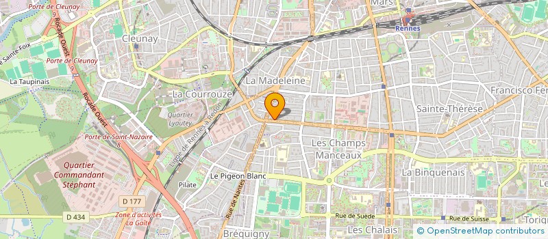 localisation de l'entreprise RENNES FINES HERBES  RENNES