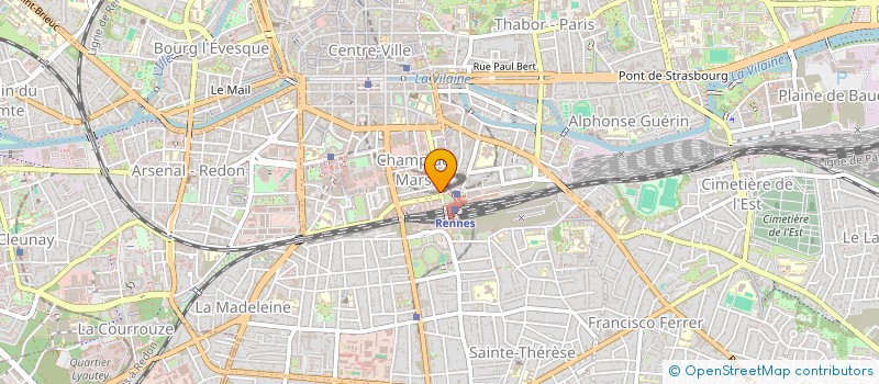 localisation de l'entreprise RENNES MAUREPAS ILOT 32 à RENNES