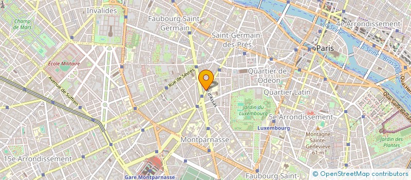 localisation de l'entreprise RENNES RASPAIL  PARIS