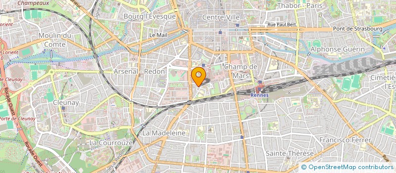 localisation de l'entreprise RENNES VIBREIZH  RENNES