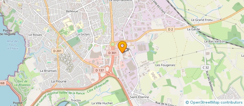 localisation de l'entreprise RENNESBED à SAINT-MALO