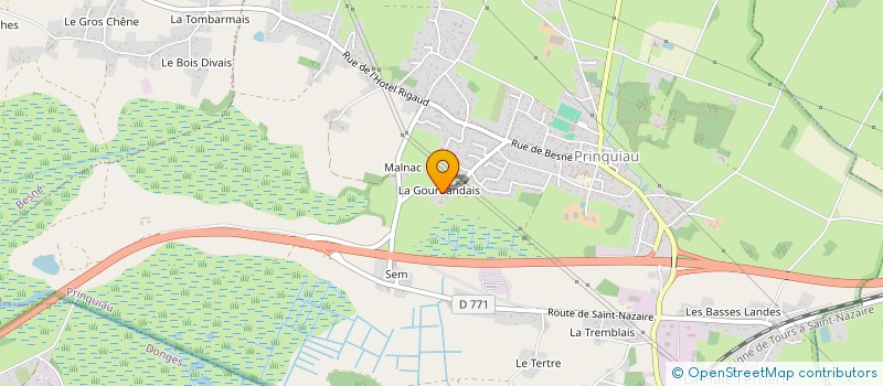 localisation de l'entreprise RENO 44  PRINQUIAU