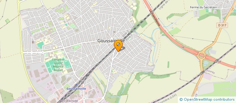 localisation de l'entreprise RENO  GOUSSAINVILLE